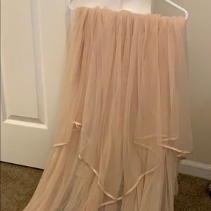 Floor length skirt